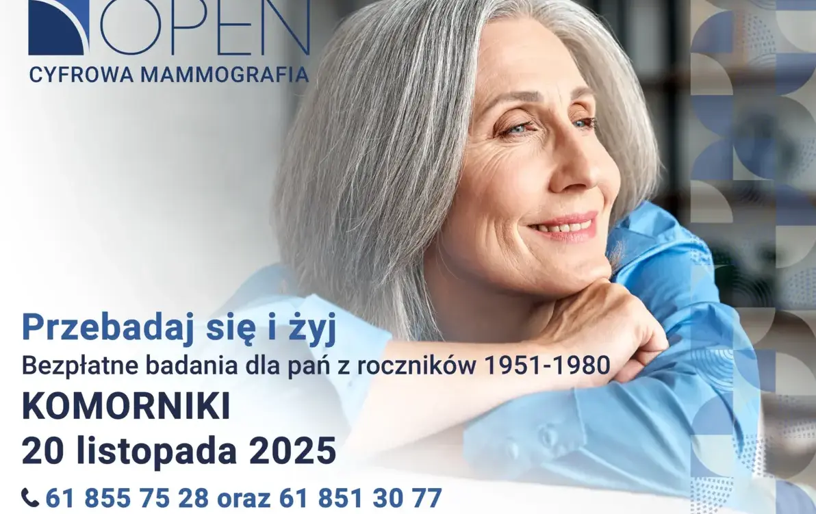 Zdjęcie do Bezpłatne badania mammograficzne.
