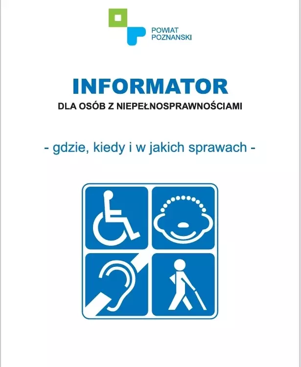 Zdjęcie do Informator dla os&oacute;b z niepenosprawnościami