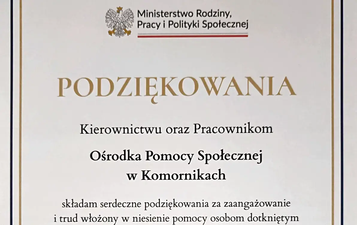 Zdjęcie do Dzień Pracownika Socjalnego 21 listopada